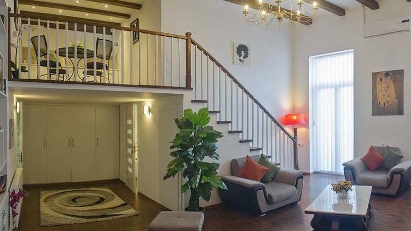 Những mẫu nhà ống có gác lửng chuẩn hiện đại, rẻ không ngờ